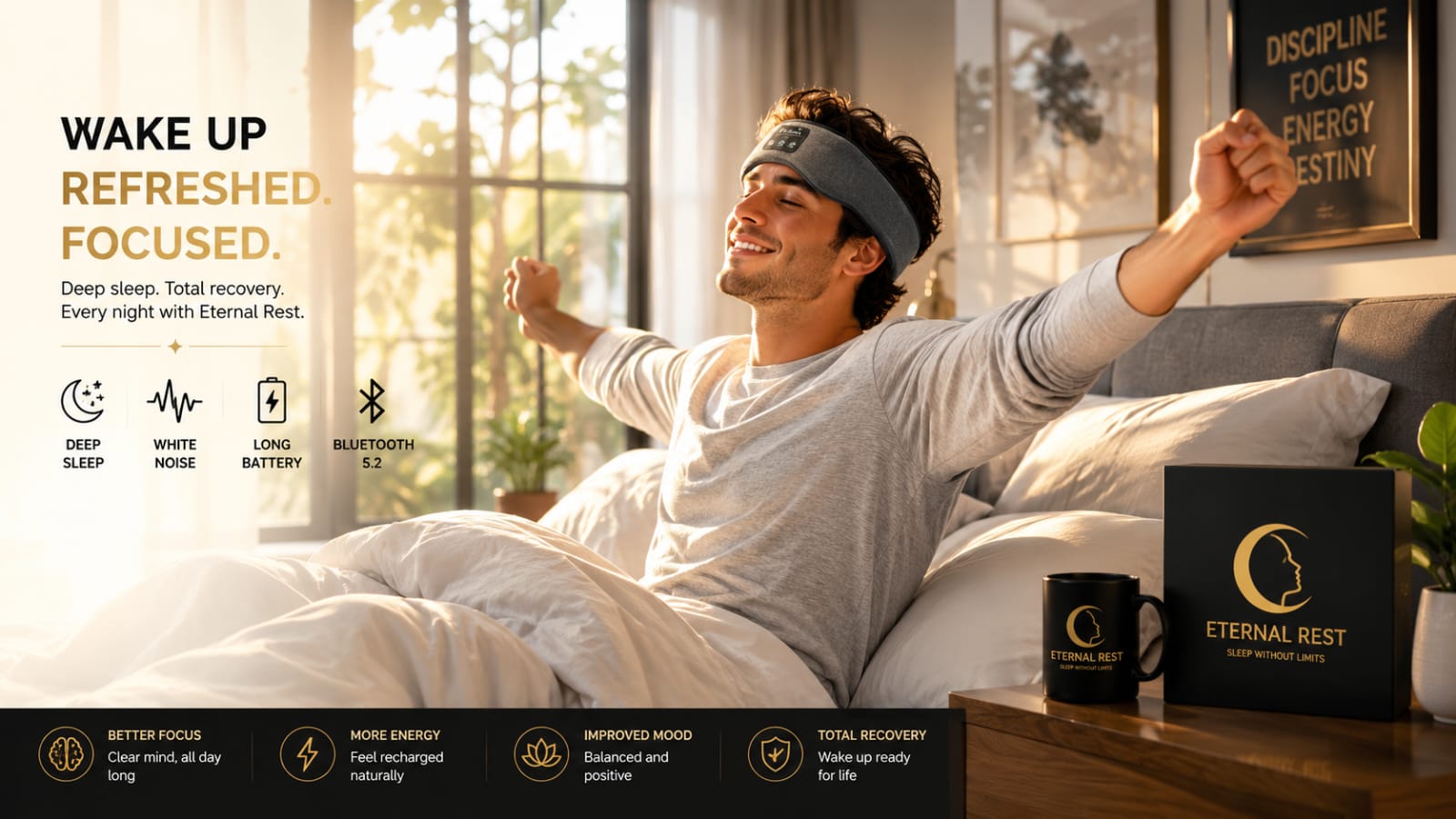 Wake Up Refreshed and Focused with Eternal Rest